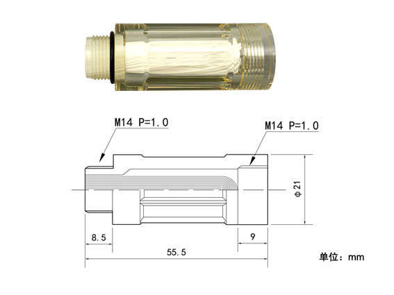 JOSOT内螺纹型接口＆接头尺寸表